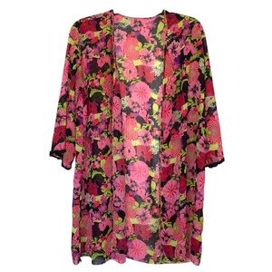Floral cardigan please see description
